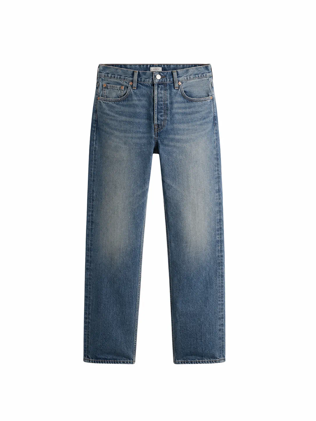 LIGHT WASH DENIM JEANS